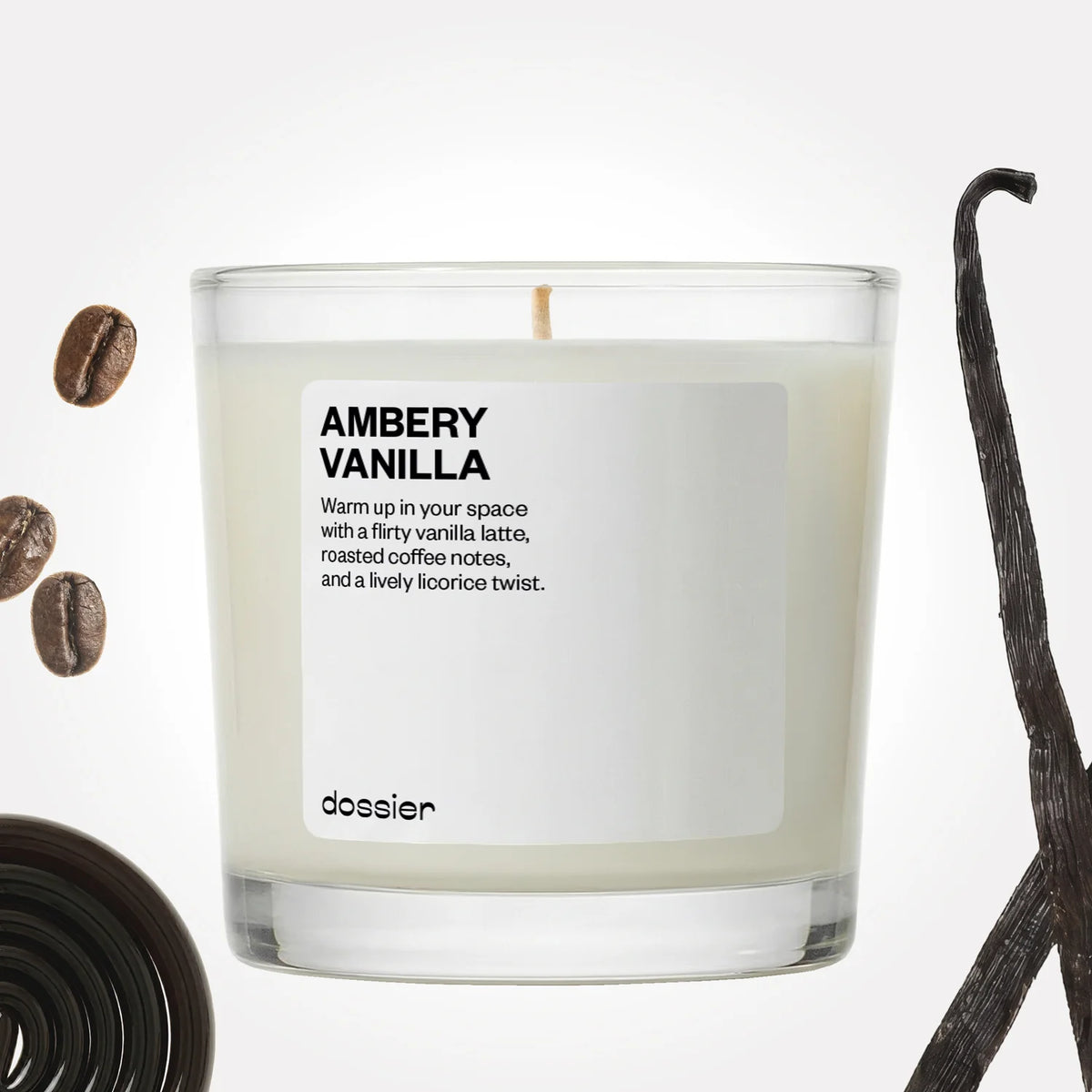 Ambery Vanilla Candle